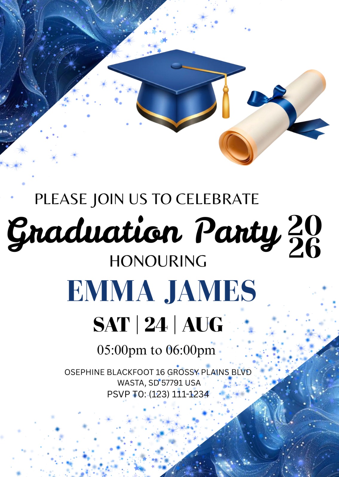 Graduation Party Invitation