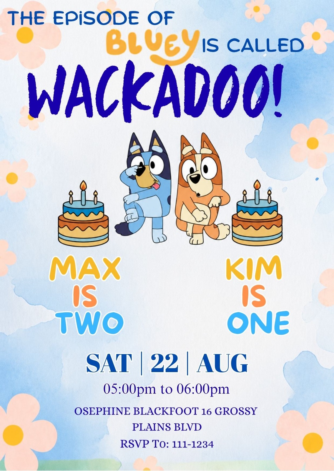 Bluey Birthday Party Bundle