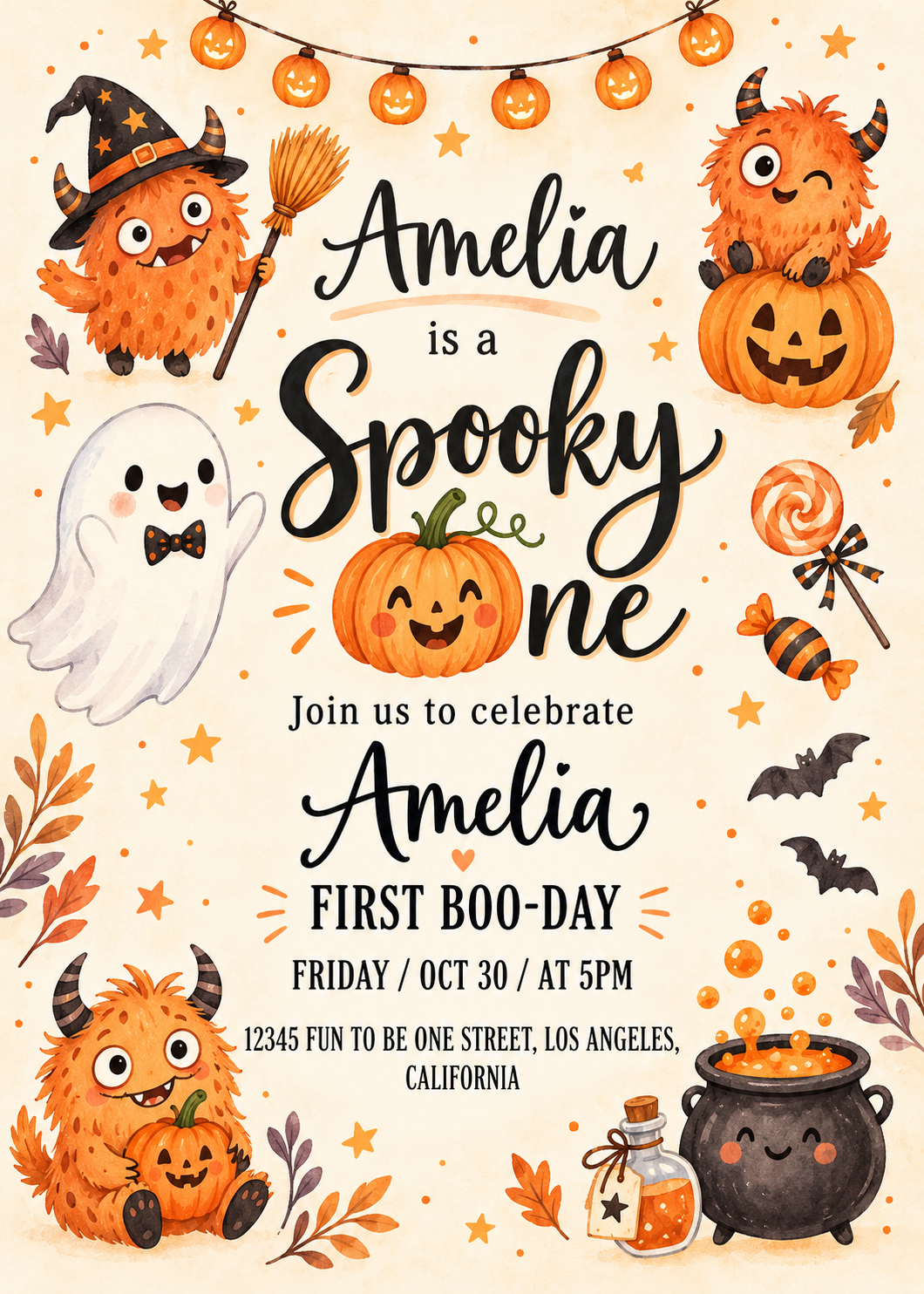 Halloween Invitation