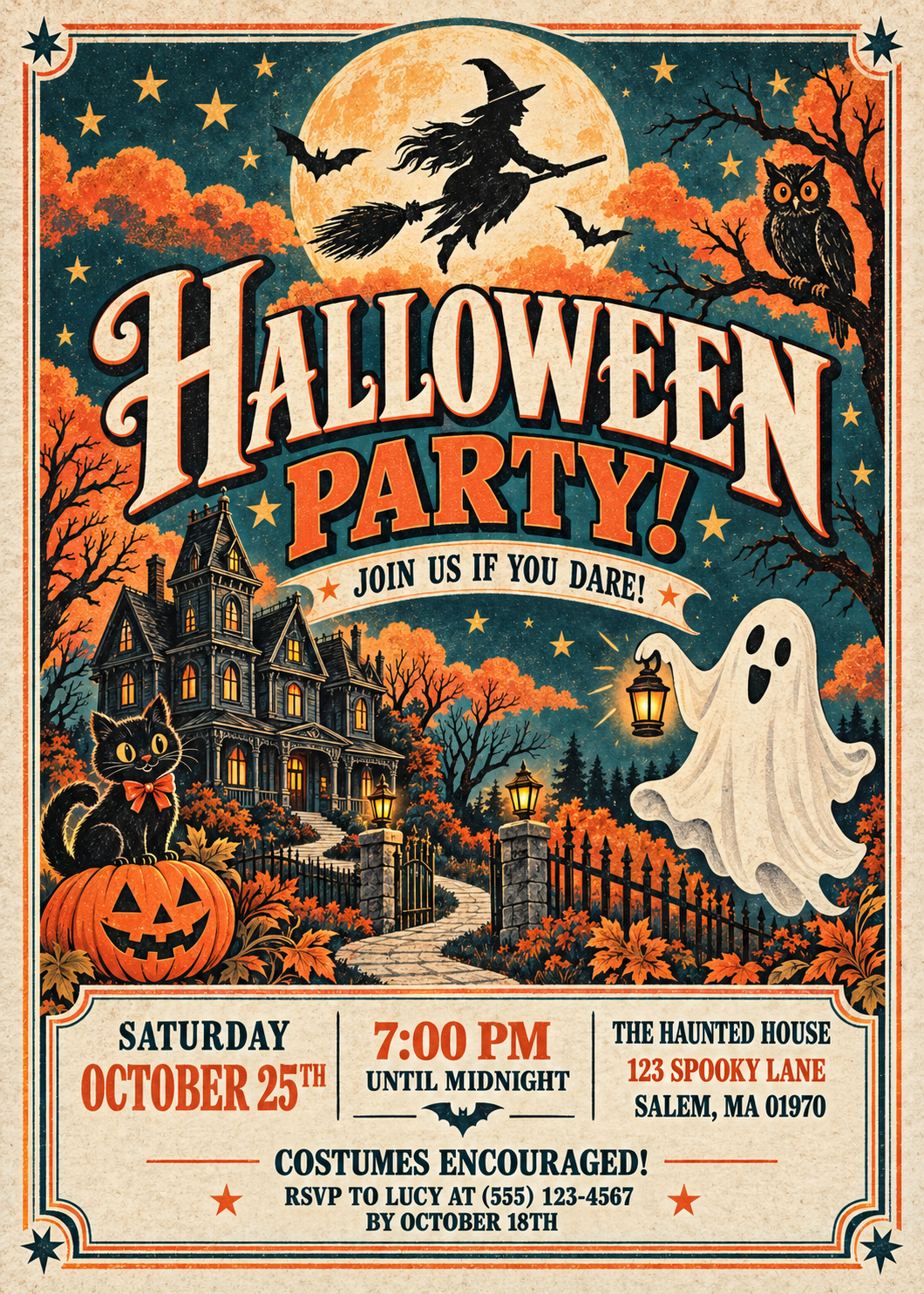 Halloween Invitation